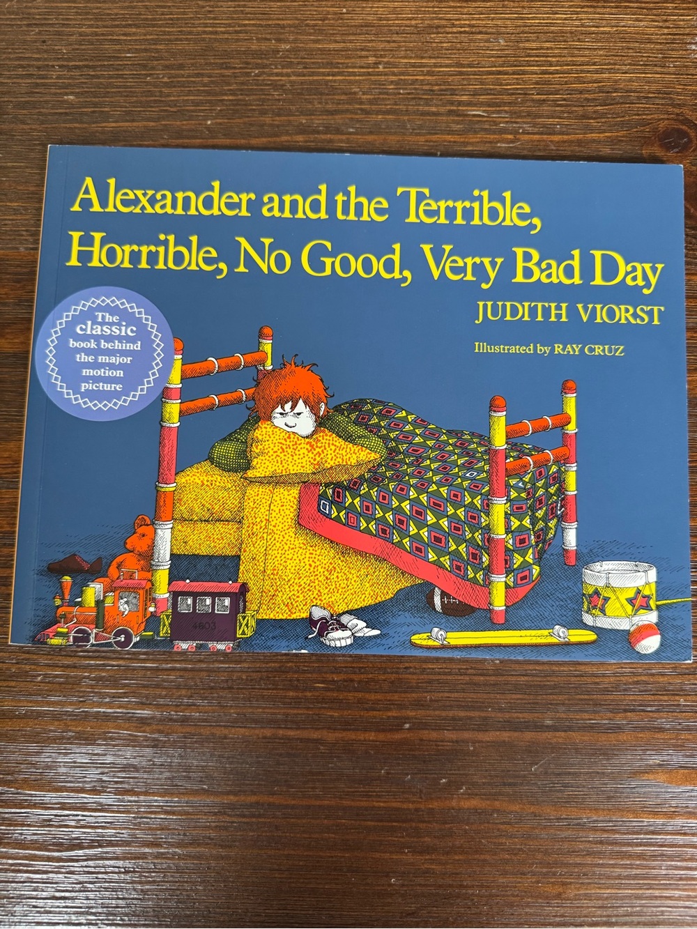 Alexander Terrible, Horrible, No Good Very Bad Day paperback book Viorst NWOT
